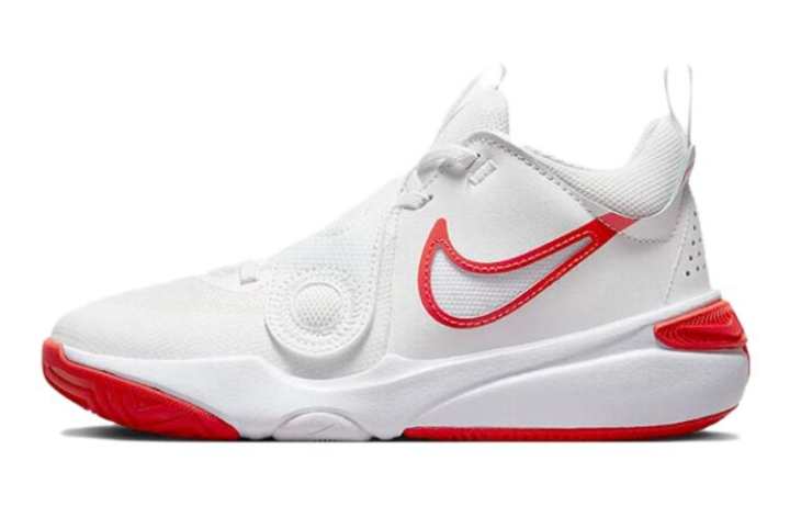 Nike Nike Team Hustle D 11 Summit White Track Red GS
