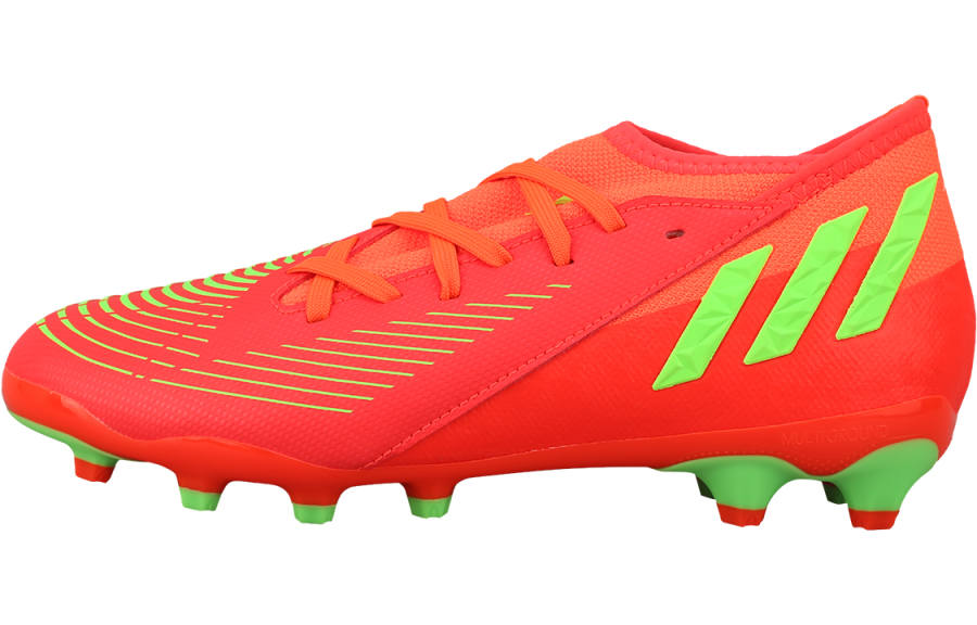 Adidas Adidas Predator Edge.3 Slip Resistant Abrasion Resistant Low top Kids' Soccer Shoes Red Kids'