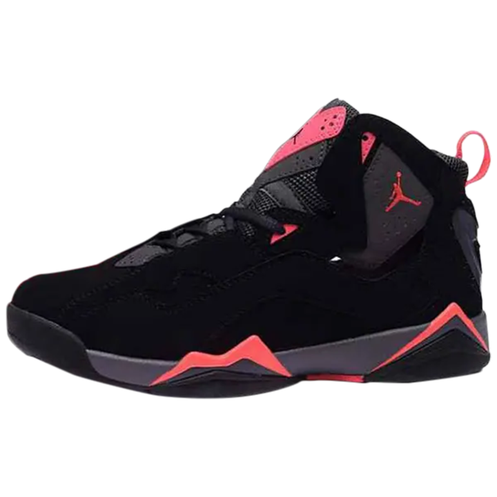 Jordan Jordan True Flight High top Basketball Shoes Black Kids'