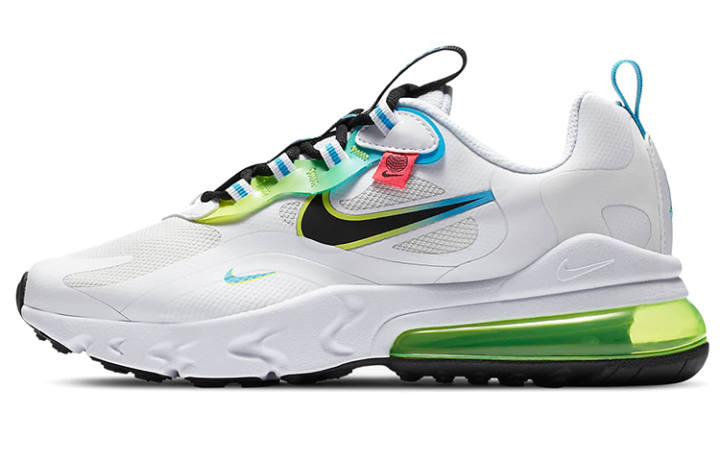 Nike Nike Air Max 270 React 'Worldwide Pack - White' GS