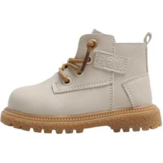 MAIBUXIONG British Style Slip Resistant And Breathable Slip Resistant And Breathable Kids' Boots Beige Kids'