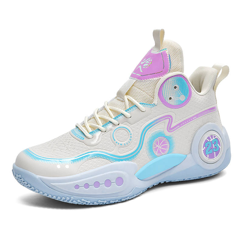 TONYBEAR Cushioning Abrasion Resistant Cushioning, Wear Resistant Children's Basketball Shoes Kids'
