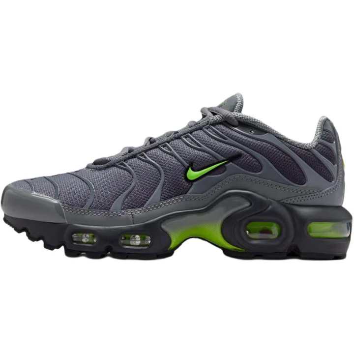 Nike Nike Air Max Plus Low top Running Shoes Gray Green Unisex