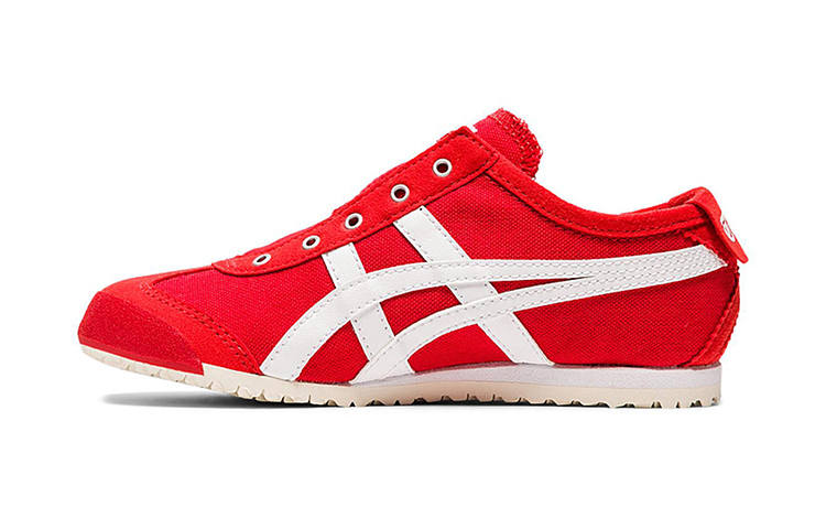 Onitsuka Tiger MEXICO 66 Abrasion Resistant Abrasion Resistant Low top Sports Casual Shoes Red