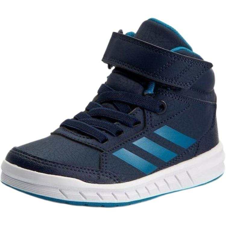 Adidas Adidas Altasport Slip Resistant Anti Kick Abrasion Resistant Mid top Kids' Running Shoes Blue