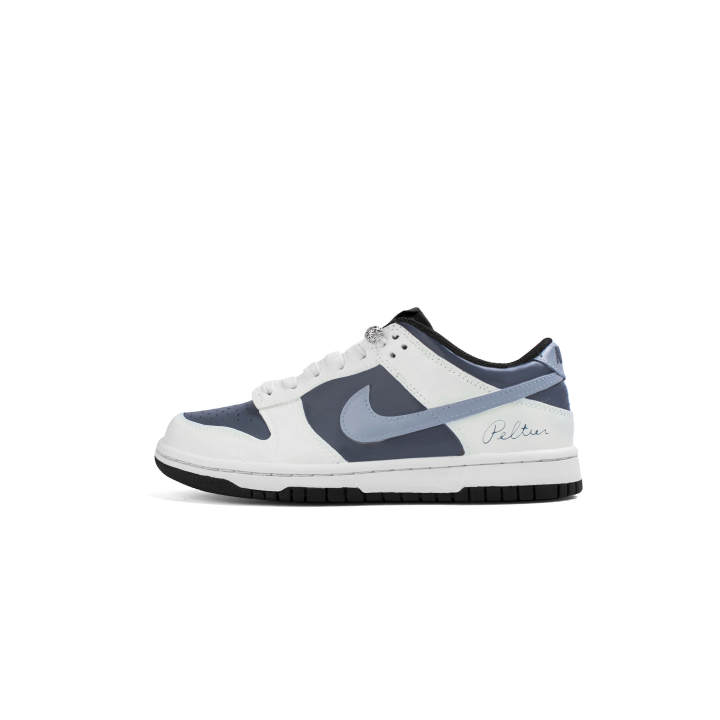 Nike Nike Dunk Cherry Bamboo Rain Dream Slip Resistant Lightweight Cushioning Low top Kids' Skateboarding Shoes White