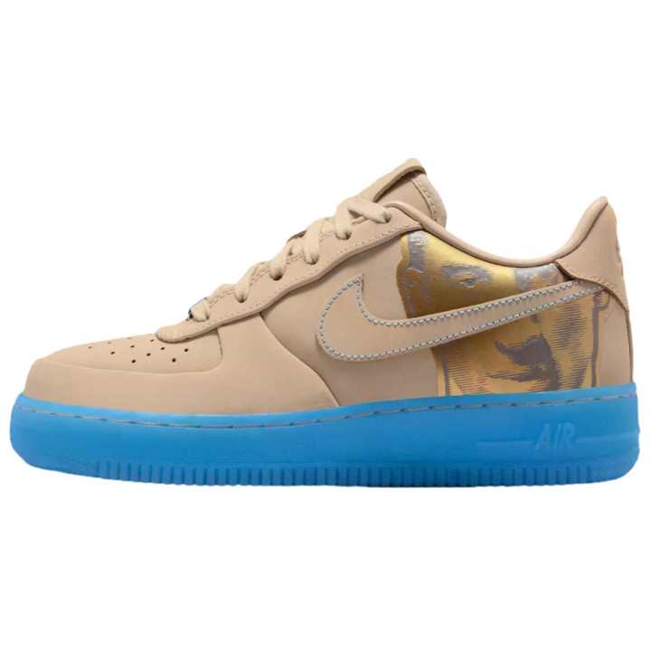Nike Nike x Kobe Bryan Air Force 1 Low top Skateboard Shoes Beige Unisex
