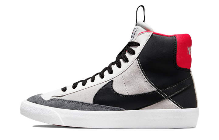Nike Nike Blazer Mid 77 SE GS Dance - White Black Red