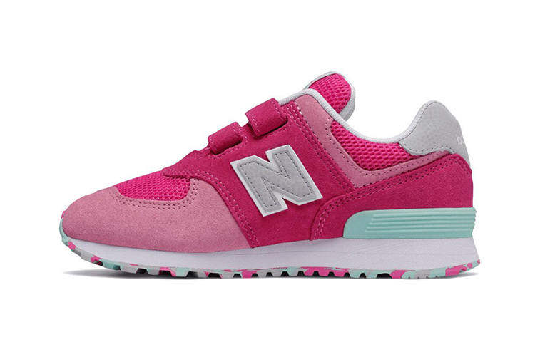 New Balance New Balance NB 574 Low top Kids' Running Shoes Peach Pink Children Aged 3 7 Years Old