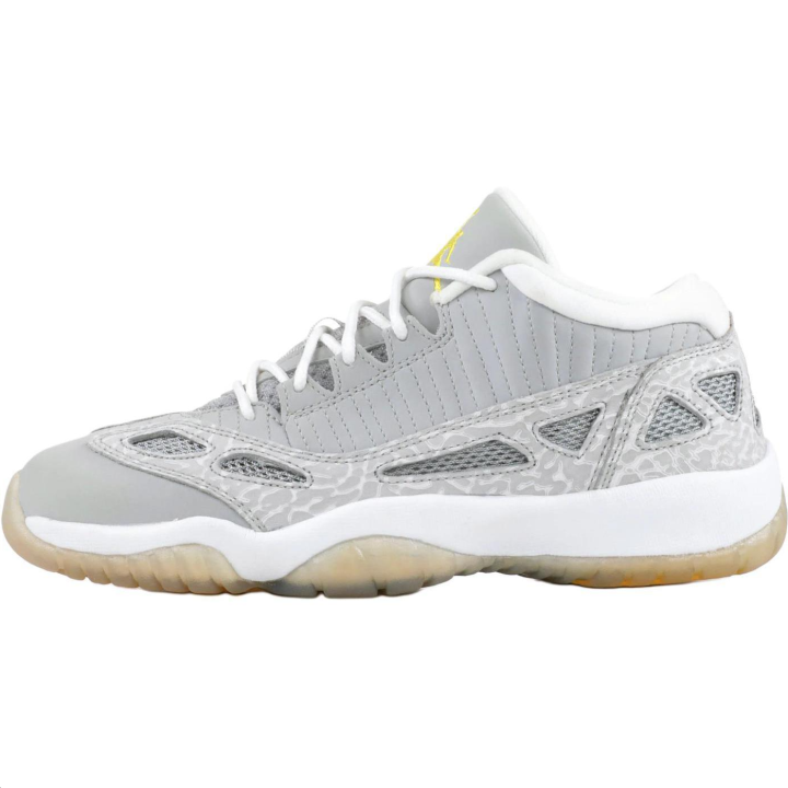 Jordan Jordan Air Jordan 11 Low top Basketball Shoes Silver White Unisex