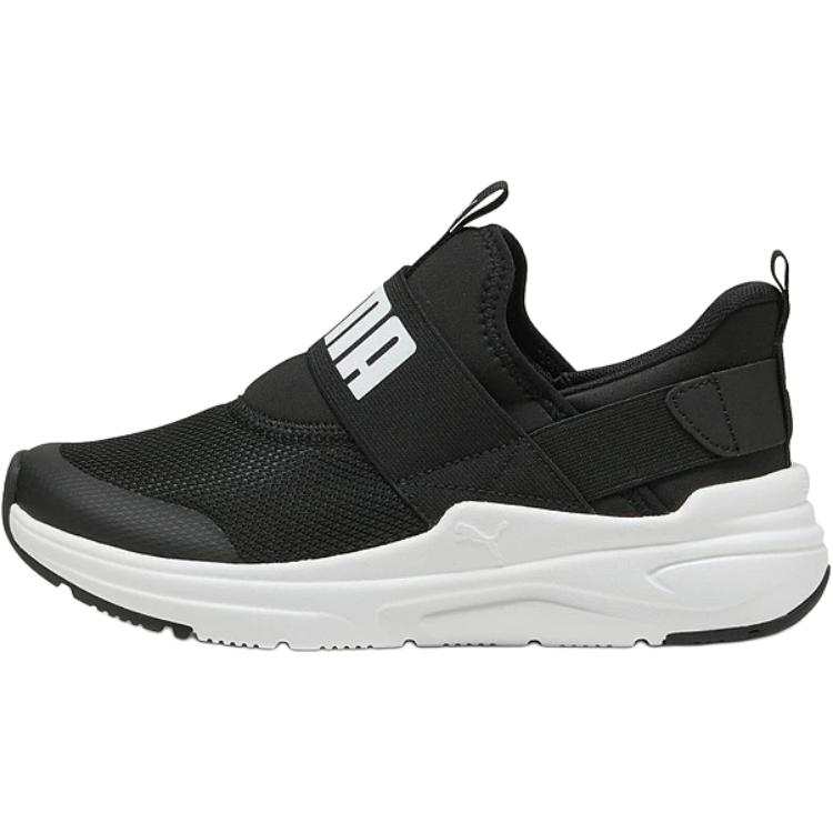PUMA SOFTRIDE Wired 2 Abrasion Resistant Low top Kids' Running Shoes Black Teenagers