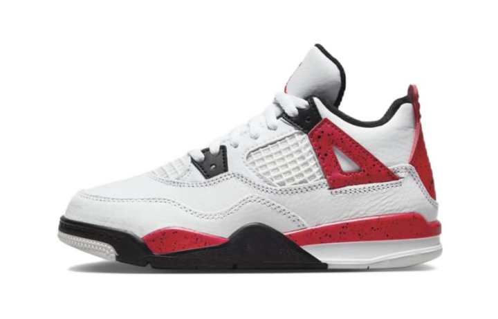 Jordan Jordan Kids Air Jordan 4 "Red Cement" Sneakers