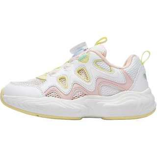 ROOKIE Slip Resistant Abrasion Resistant Low top Kids Lifestyle Shoes Ecru/Light Pink Kids'