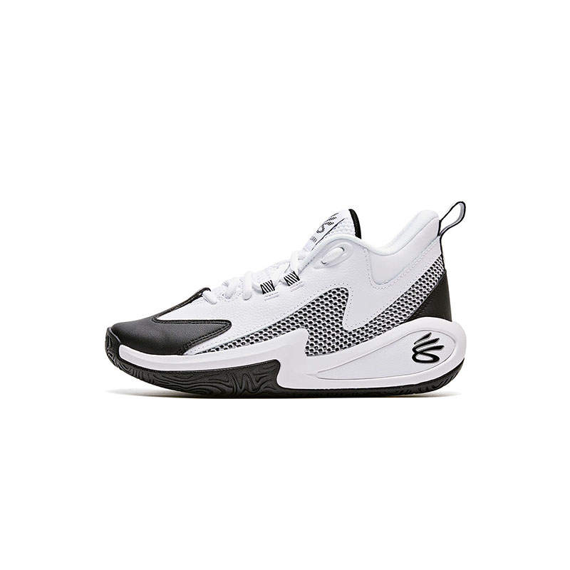 Under Armour Curry Mid top Children's Basketball Shoes White Unisex
