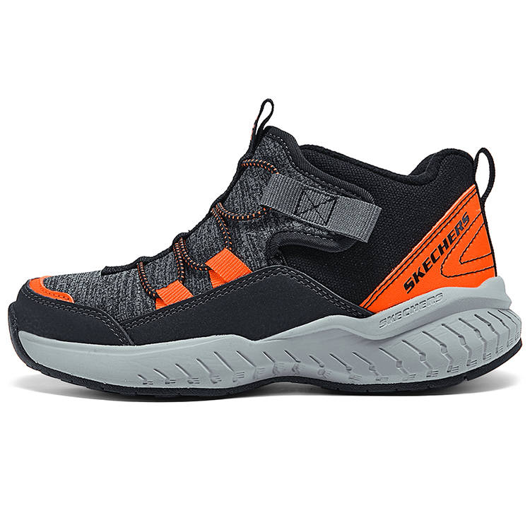 Skechers Mid top Kids' Boots Black Orange Kids'