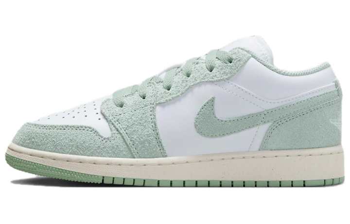 Jordan Jordan 1 Low SE White Seafoam GS
