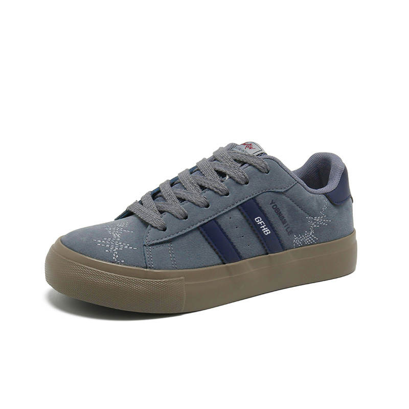 GONGFUHUOBAN Synthetic Leather Abrasion Resistant Breathable Abrasion Resistant Breathable Low top