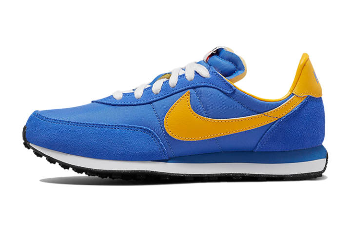 Nike Nike Waffle Trainer 2 Medium Blue University Gold GS