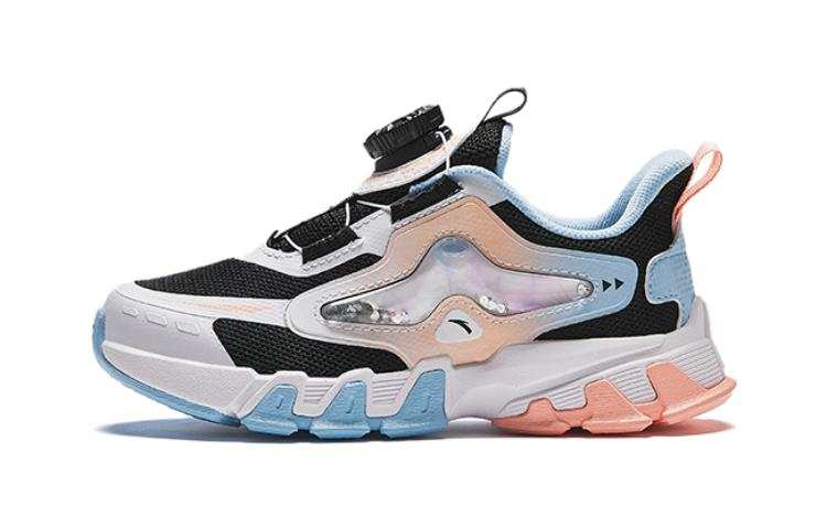 Antakids Cushioning, Wear Resistant Kids Lifestyle Shoes Black White Blue Children Aged 3 7 Years Old