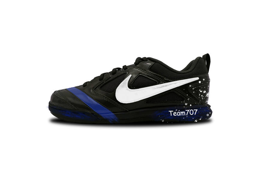 Nike Nike Gato LV8 Millennial 3.0 Breathable And Wear resistant Low top Kids Lifestyle Shoes Black Blue Teenagers