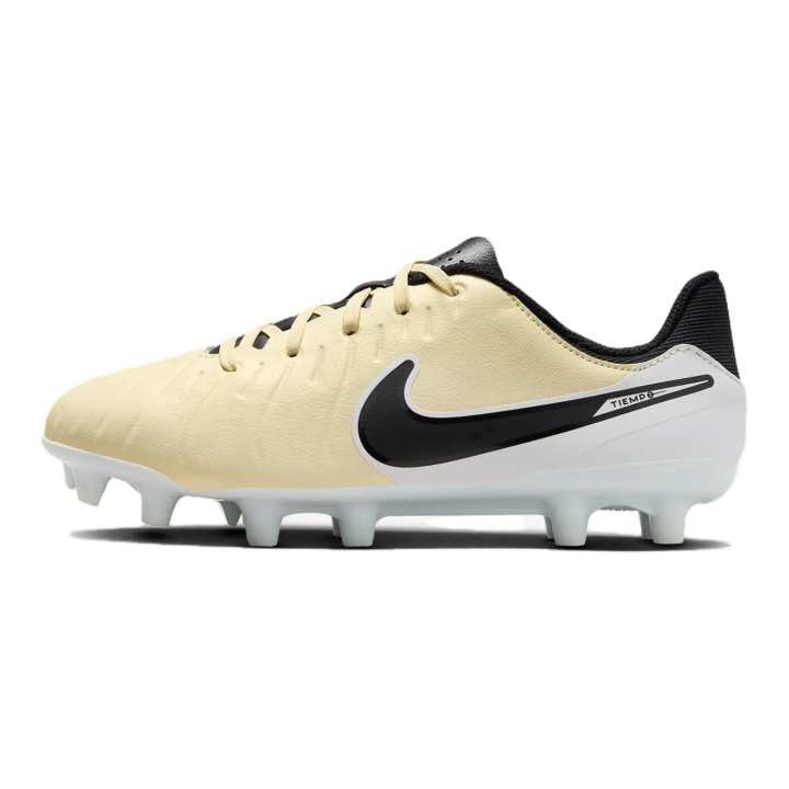 Nike Nike Tiempo Legend 10 Academy MG Low top Kids' Soccer Shoes Beige Black White Kids'