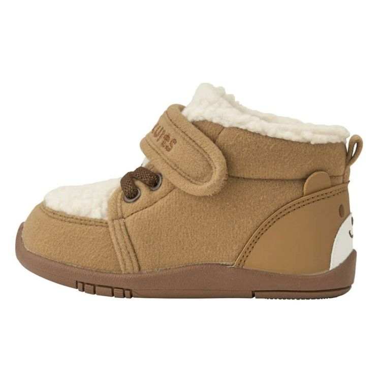 MIKI HOUSE Abrasion Resistant Thermal High top Toddler Shoes Infant And Toddler