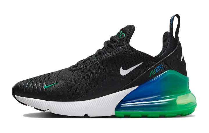 Nike Nike Air Max 270 GS 'Black Photo Blue'
