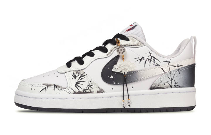 Nike Nike Court Borough 2 Leather Abrasion Resistant Slip Resistant Abrasion Resistant Slip Resistant Low top