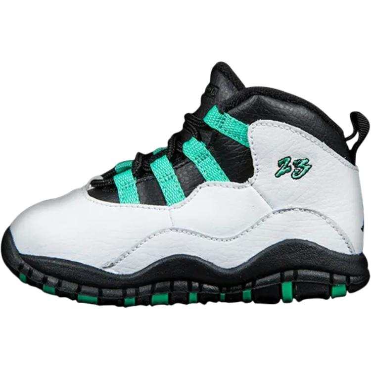 Jordan Jordan Air Jordan 10 High top Toddler Shoes White Infant And Toddler