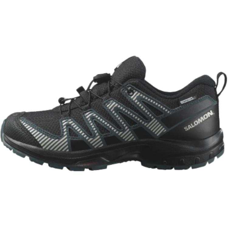 SALOMON XA PRO V8 Cswp J Low top Kids' Hiking Shoes Black Kids'