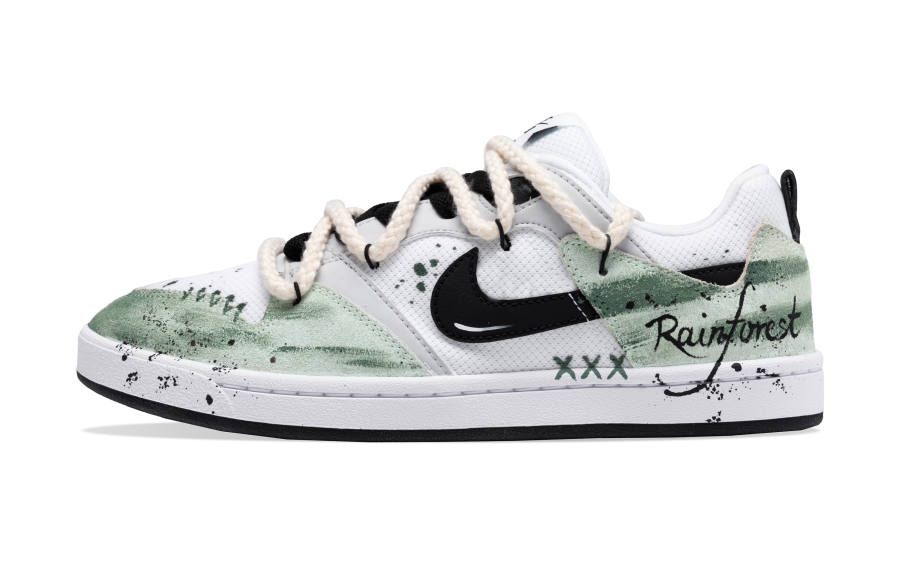 Nike Nike SB Alleyoop Low top Kids' Skateboarding Shoes Matcha Green Teenagers