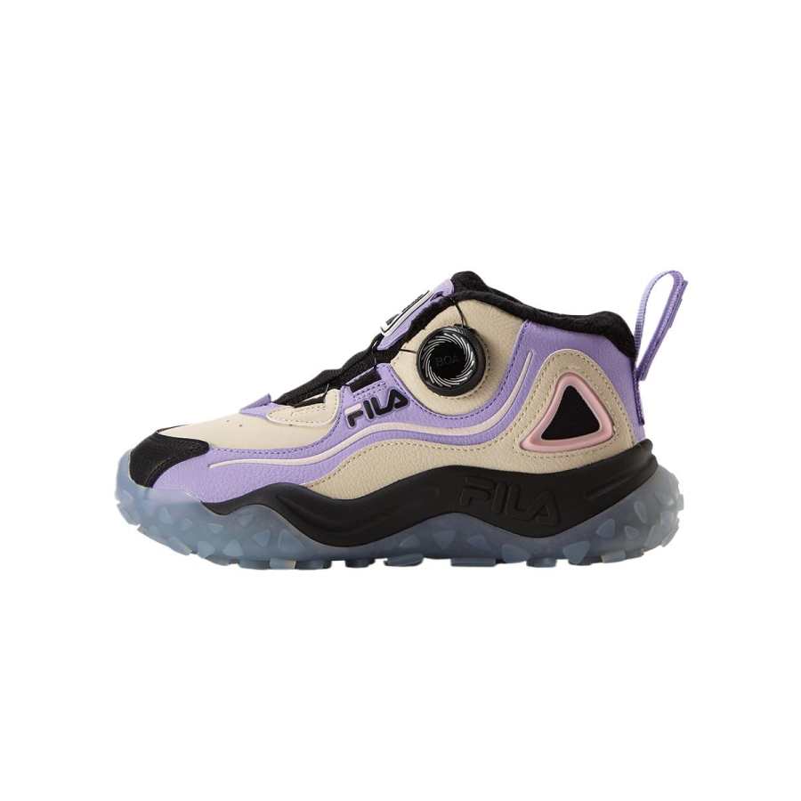 FILA KIDS BOA Thermal High top Kids Lifestyle Shoes FILA White/Lavender Kids'