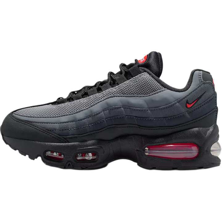 Nike Nike Air Max 95 Low top Running Shoes Black Red Gray Unisex
