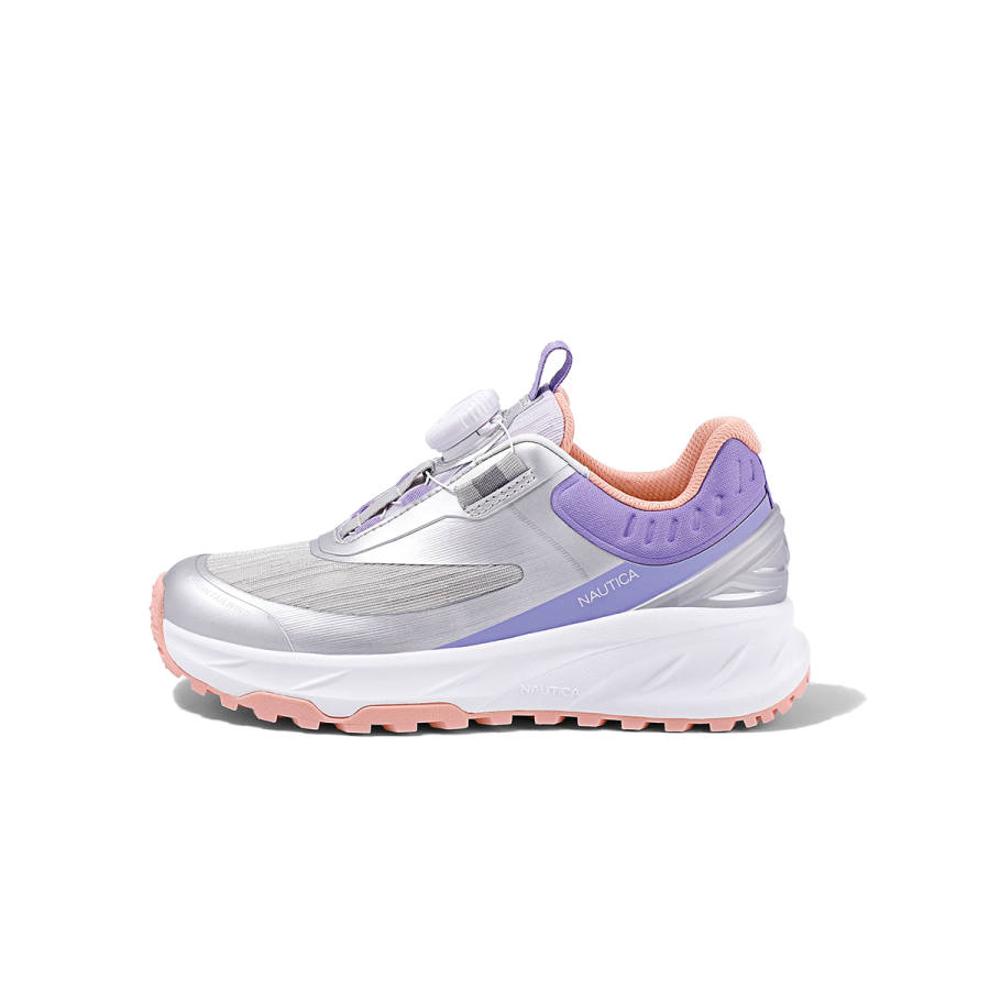 NAUTICA Low top Kids' Running Shoes Silver Purple Teenagers