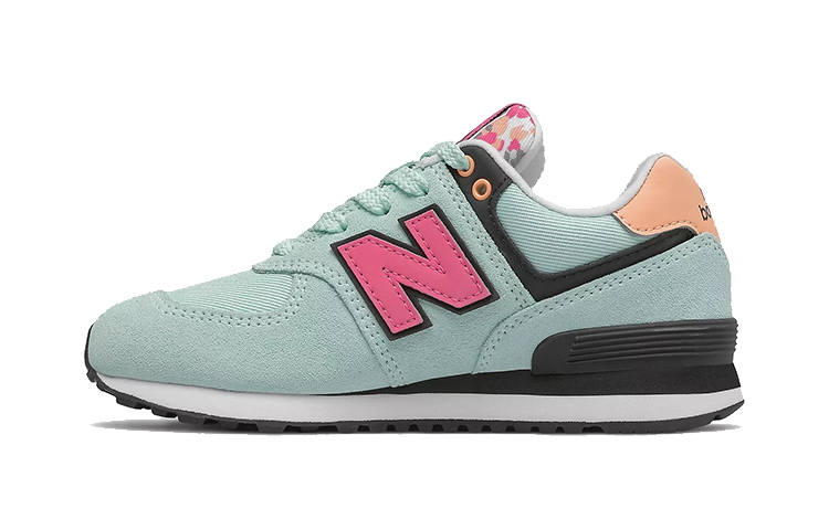 New Balance New Balance NB 574 Low top Kids' Running Shoes Green Pink Children Aged 3 7 Years Old