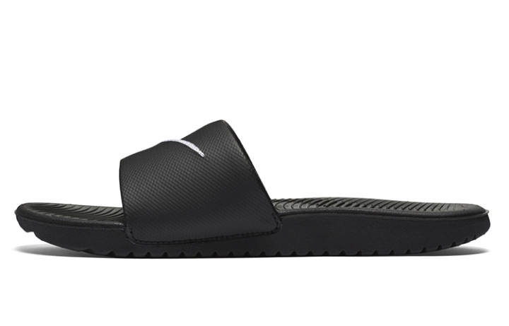Nike Nike Kawa Kids' Home Slippers Black White