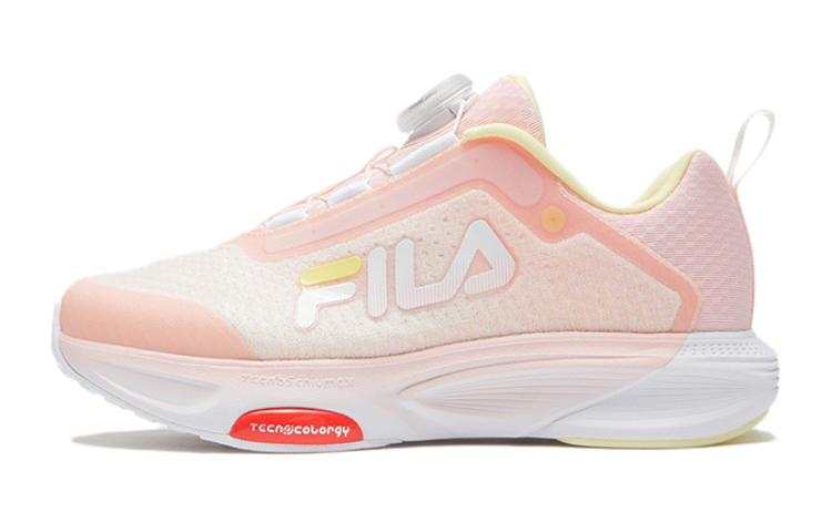 FILA KIDS Synthetic Leather Slip Resistant Abrasion Resistant Slip Resistant Abrasion Resistant Low top