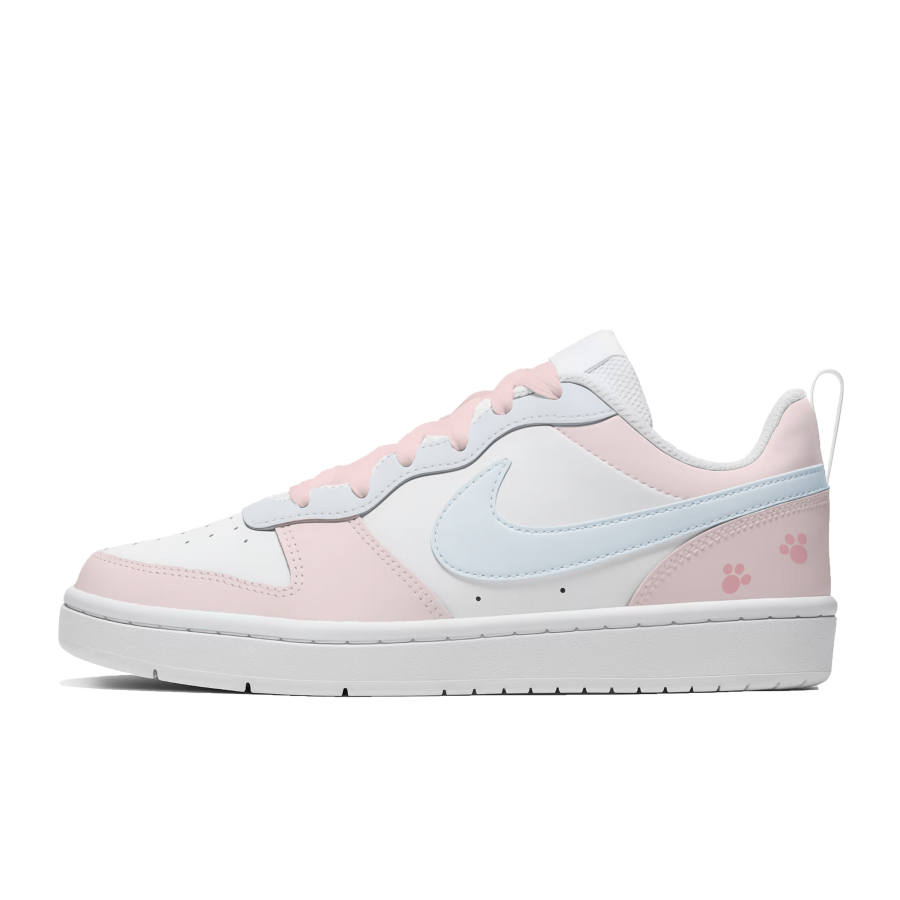 Nike Nike Court Borough 2 Cat Paw Milk Candies, Sweet Sister, Cute, Milk Fufu Girlish Feel, Good Looking