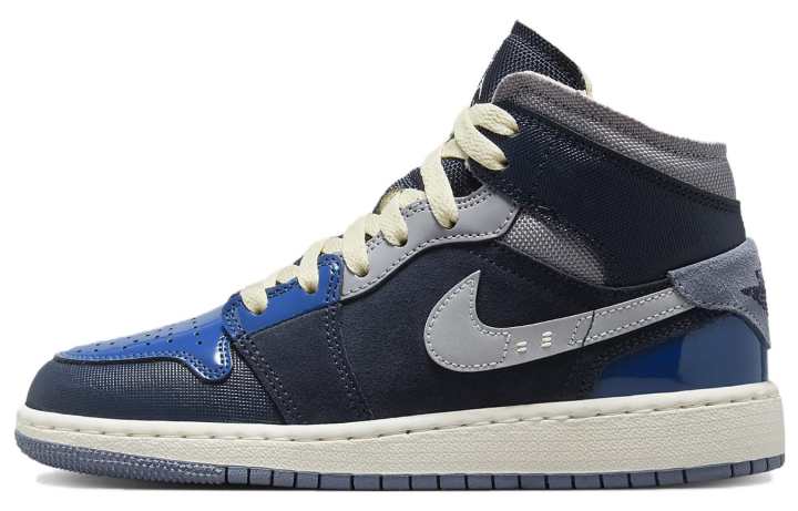 Jordan Jordan 1 Mid SE Craft Obsidian GS