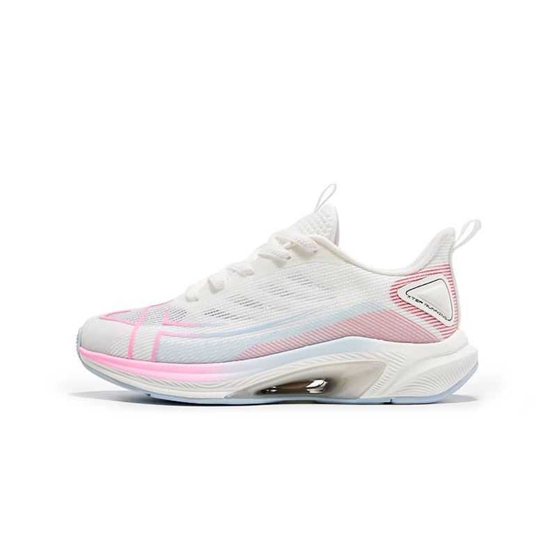 XTEP Deuteron 1.0 Low top Running Shoes Classic White Flower Dan Powder Teenagers