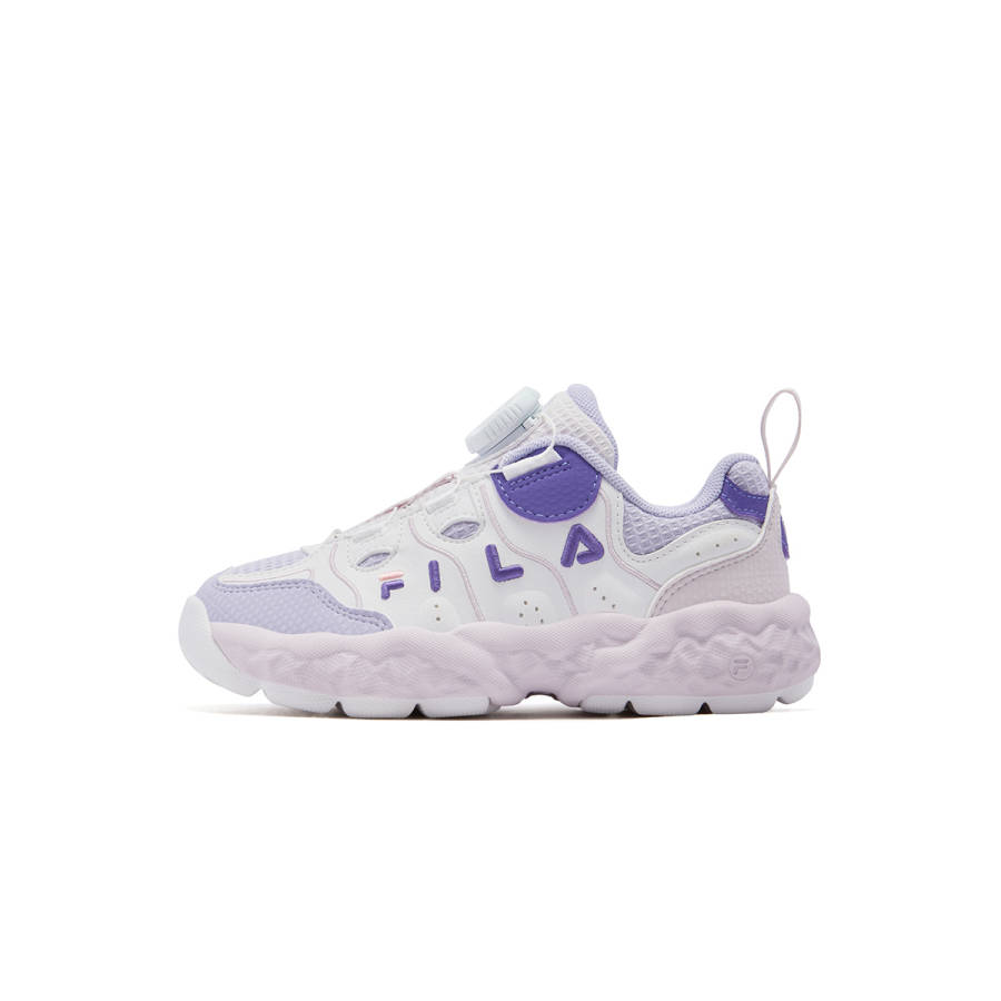 FILA KIDS Heritage FHT Synthetic Leather, Textile Slip Resistant, Abrasion Resistant, Breathable Basketball Shoes