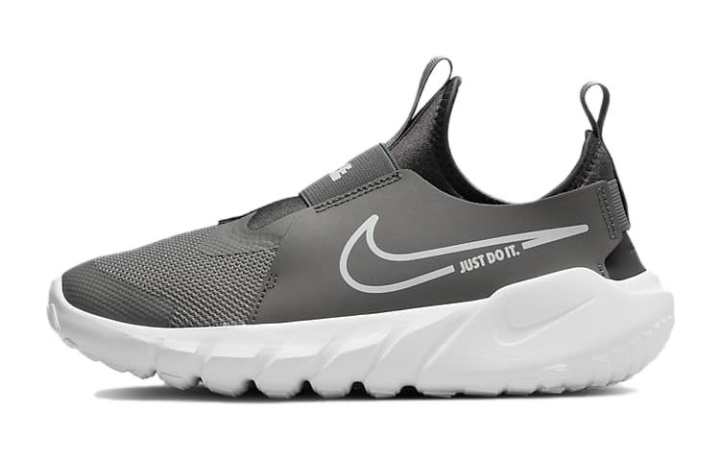 Nike Nike Flex Runner 2 Slip Resistant Cushioning Low top Running Shoes Gray Unisex