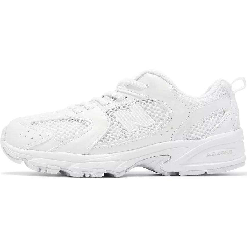 New Balance New Balance NB 530 Abrasion Resistant Breathable Mid top Kids Lifestyle Shoes White Kids'