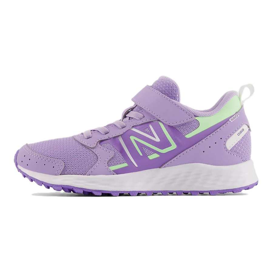 New Balance New Balance NB 650 Anti Kick And Abrasion Resistant Low top Kids' Running Shoes Light Purple Kids'