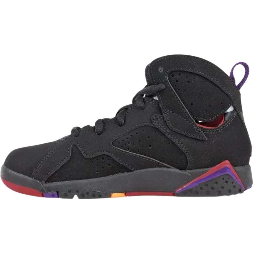 Jordan Jordan Air Jordan 7 Children's Basketball Shoes Black Children Aged 3 7 Years Old
