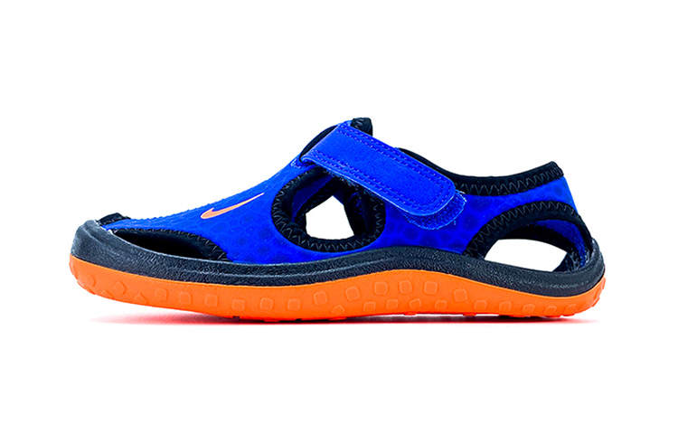 Nike Nike Sunray Protect Children's Sandals Blue Orange Children Aged 3 7 Years Old