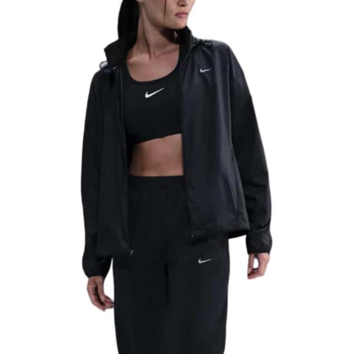 Nike Nike Running Jackets Women's Black Hooded Moderate Other