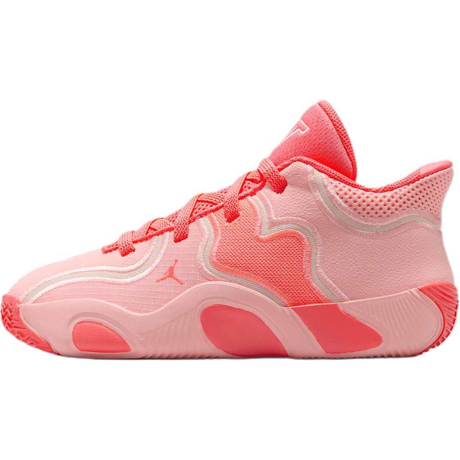 Jordan Jordan Tatum 3 Slip Resistant Abrasion Resistant Low top Basketball Shoes Pink Kids'