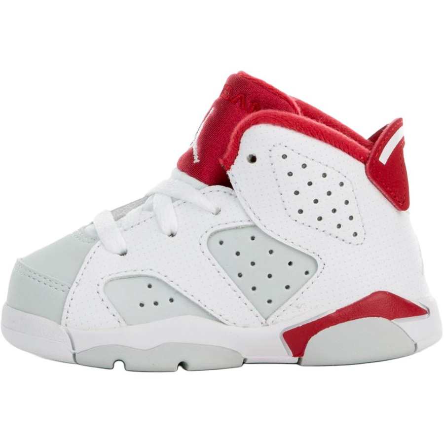Jordan Jordan Air Jordan 6 Leather High top Toddler Shoes White Infant And Toddler