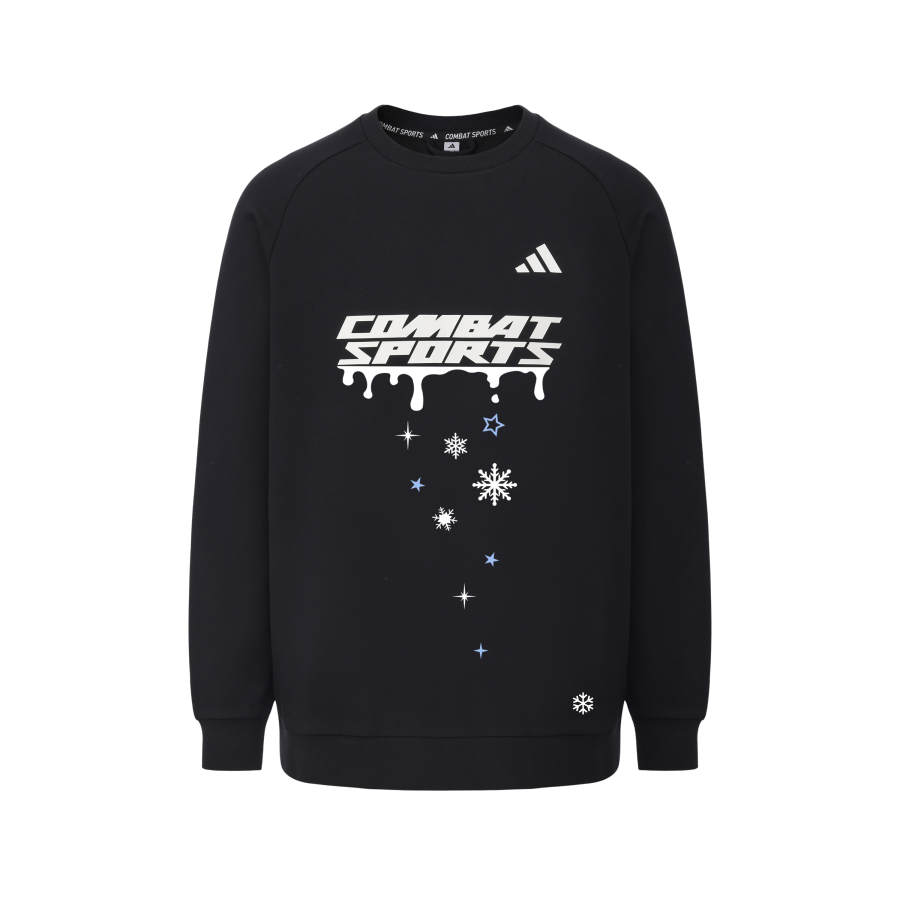 Adidas Adidas Sweatshirts Unisex Black Crew Neck Moderate